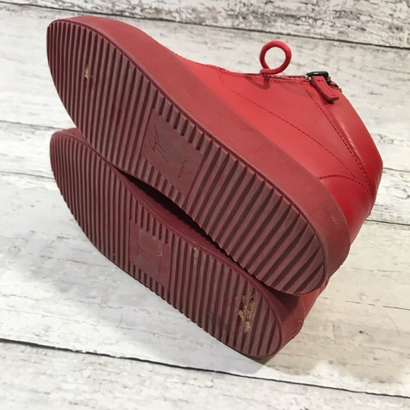 Giuseppe Zanotti men’s leather sneakers, size 42 - Picture 6 of 8